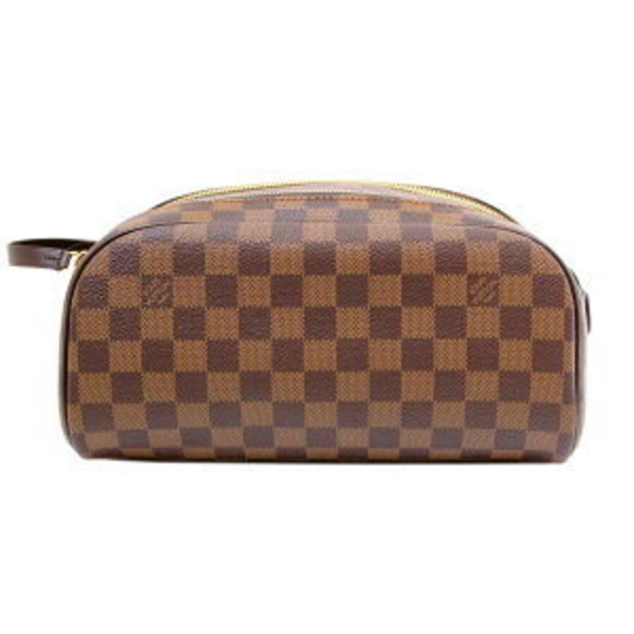 Louis Vuitton Trusse Toilette King Shoulder Bag Damier Ebene Brown - Picture 1 of 1